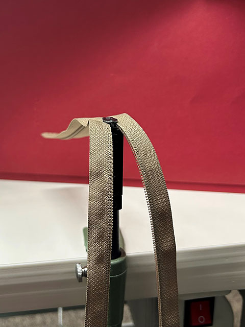 Invisible Zipper Tab Holder Attachment & Zipper Attachment