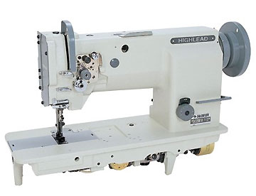 Highlead GC24628 Heavy Duty Double Needle Post Bed Walking Foot ​Sewing  Machine w/ Table & Servo Motor