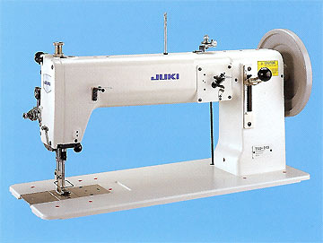 Juki PLH981U High Speed, Post Bed, 1 Needle, Drop Feed Lockstitch  Industrial Sewing Machine With Table