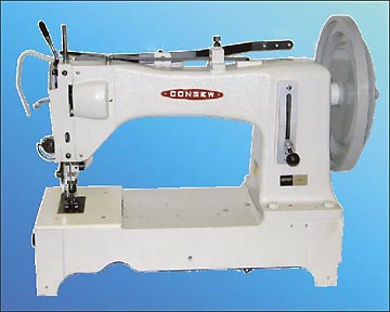 CONSEW 744R10 Extra Heavy Duty Single Needle Walking Foot Sewing
